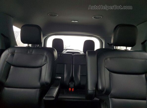 1FMSK8DH6PGB10596 2023 FORD EXPLORER Серебряный Вид задних сидений