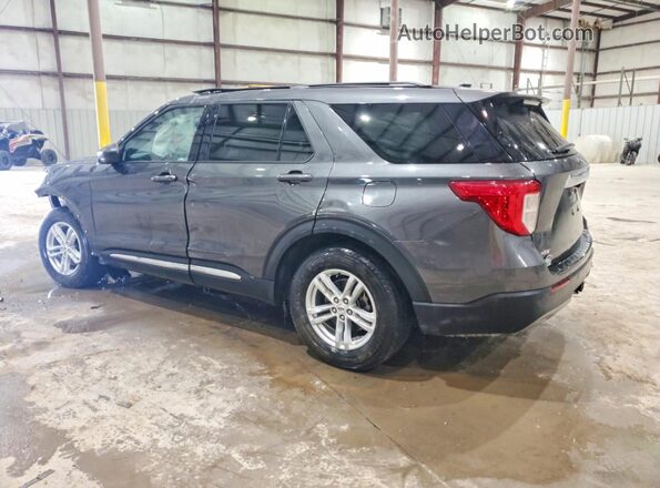 1FMSK8DH7LGC27033 2020 FORD EXPLORER Gray Rear left