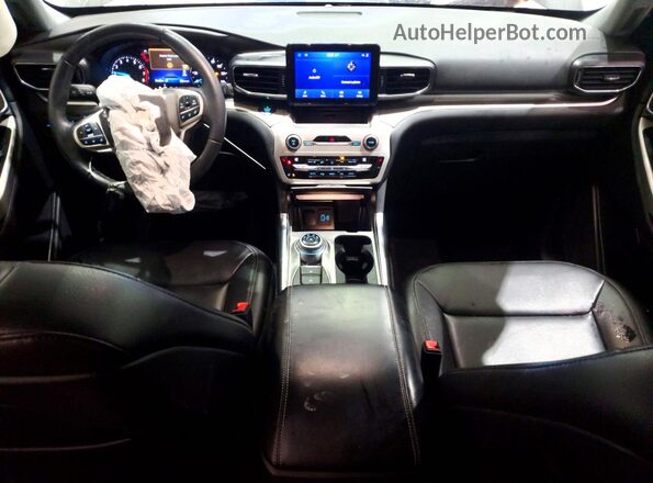 1FMSK8DH7LGC27033 2020 FORD EXPLORER Gray Dashboard view