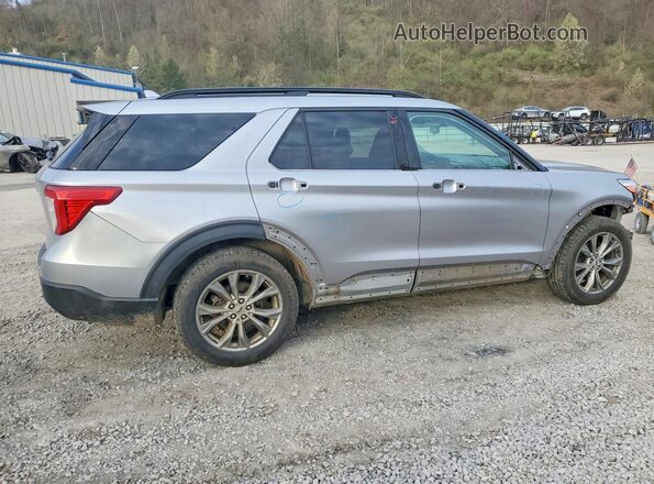 1FMSK8DH7LGC88916 2020 FORD EXPLORER Серебряный Задняя правая четверть