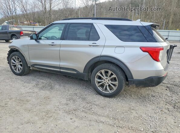 1FMSK8DH7LGC88916 2020 FORD EXPLORER Серебряный Задняя левая четверть