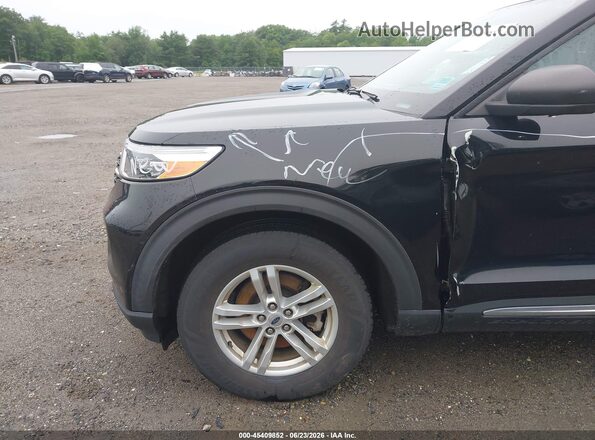 1FMSK8DH7MGA53532 2021 FORD EXPLORER Black Դիմացի տեսք