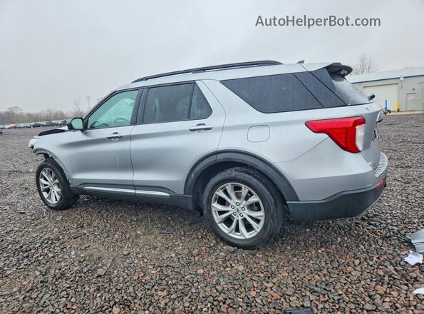 1FMSK8DH7MGA53949 2021 FORD EXPLORER Silver Հետևի ձախ