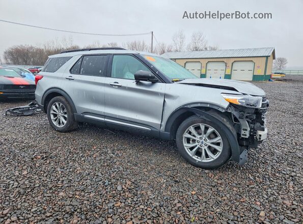 1FMSK8DH7MGA53949 2021 FORD EXPLORER Silver Առջևի աջ