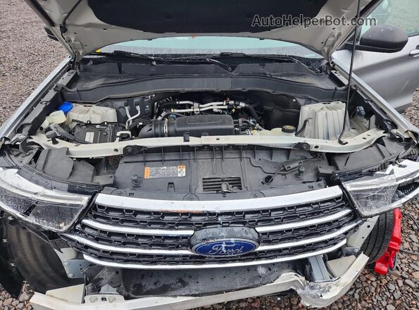 1FMSK8DH7MGA53949 2021 FORD EXPLORER Silver Սալոնի հետևի տեսք