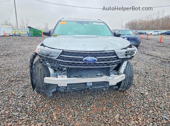 1FMSK8DH7MGA53949 2021 FORD EXPLORER Silver Դիմացի տեսք