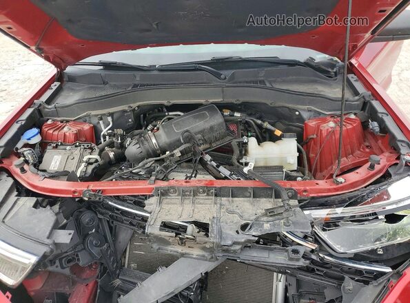 1FMSK8DH7MGA58567 2021 FORD EXPLORER Red Շարժիչի բաժամունքի տեսք