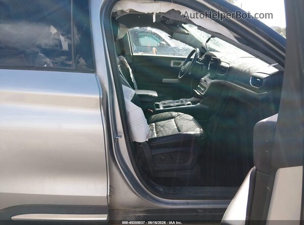 1FMSK8DH7MGB77087 2021 FORD EXPLORER Silver Widok wnętrza z przodu