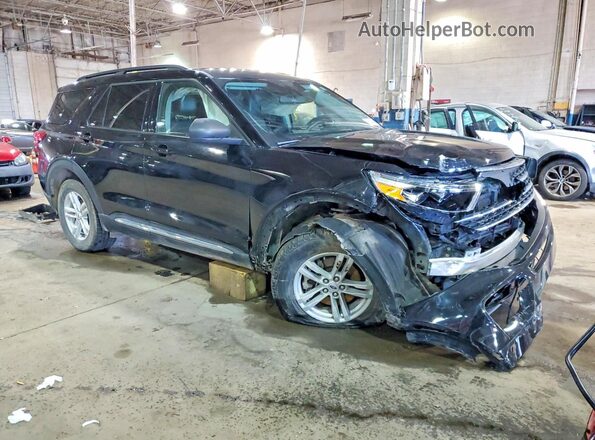 1FMSK8DH7NGC45793 2022 FORD EXPLORER Black Առջևի աջ