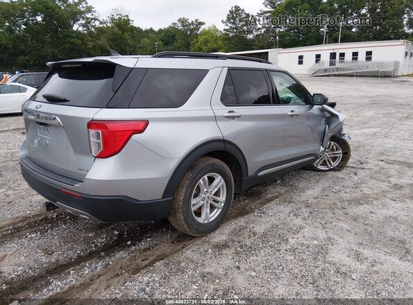 1FMSK8DH7PGB27908 2023 FORD EXPLORER Серебряный Задняя правая четверть