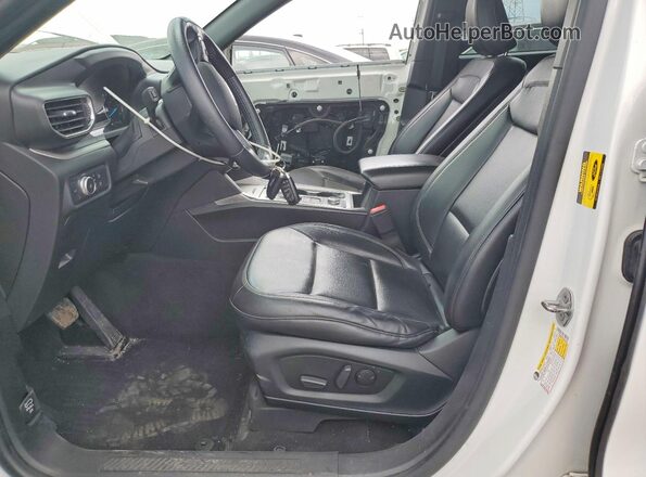 1FMSK8DH8LGB45005 2020 FORD EXPLORER White Vista interior delantera