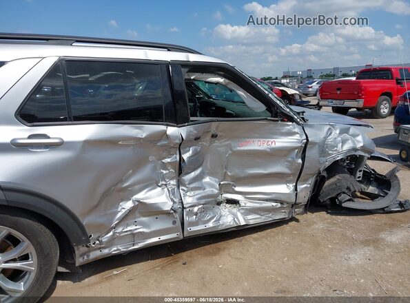 1FMSK8DH8LGC78136 2020 FORD EXPLORER Silver Դիմացի տեսք