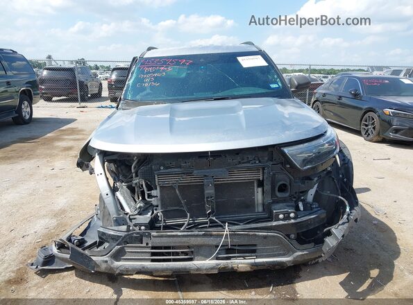 1FMSK8DH8LGC78136 2020 FORD EXPLORER Silver Սալոնի հետևի տեսք