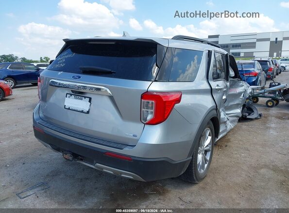 1FMSK8DH8LGC78136 2020 FORD EXPLORER Silver Հետևի աջ