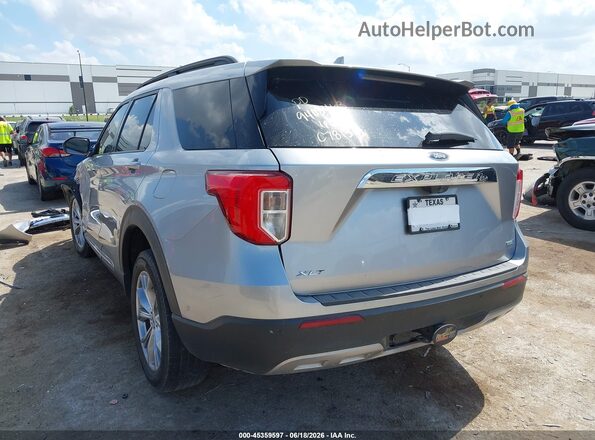 1FMSK8DH8LGC78136 2020 FORD EXPLORER Silver Հետևի ձախ