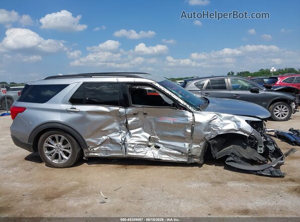 1FMSK8DH8LGC78136 2020 FORD EXPLORER Silver Սալոնի 360 աստիճան տեսք