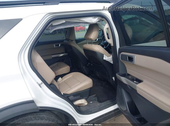 1FMSK8DH8LGD04217 2020 FORD EXPLORER White VIN կոդի պիտակի տեսք