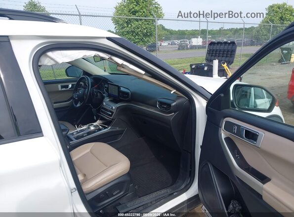 1FMSK8DH8LGD04217 2020 FORD EXPLORER White Սալոնի դիմացի տեսք