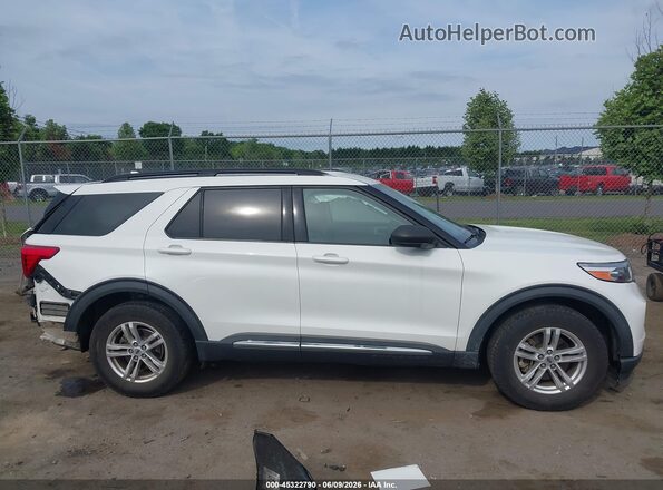 1FMSK8DH8LGD04217 2020 FORD EXPLORER White Սալոնի 360 աստիճան տեսք