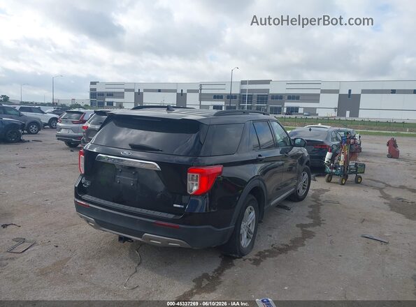 1FMSK8DH8LGD11670 2020 FORD EXPLORER Black Задня права чверть