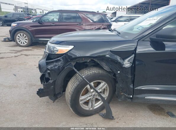 1FMSK8DH8LGD11670 2020 FORD EXPLORER Black Вид спереду