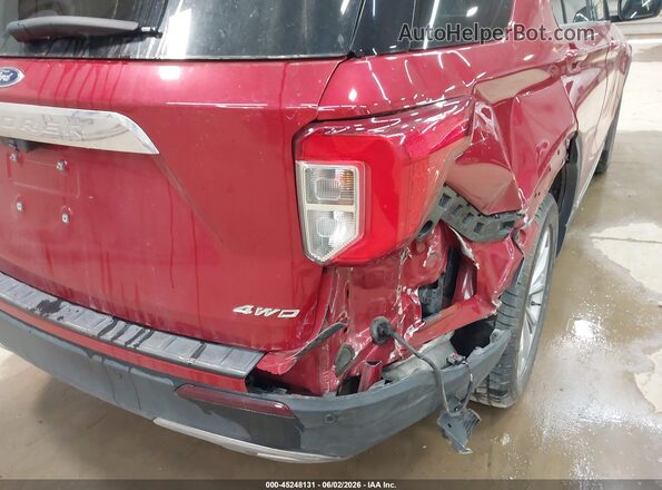 1FMSK8DH8MGA32298 2021 FORD EXPLORER Red 