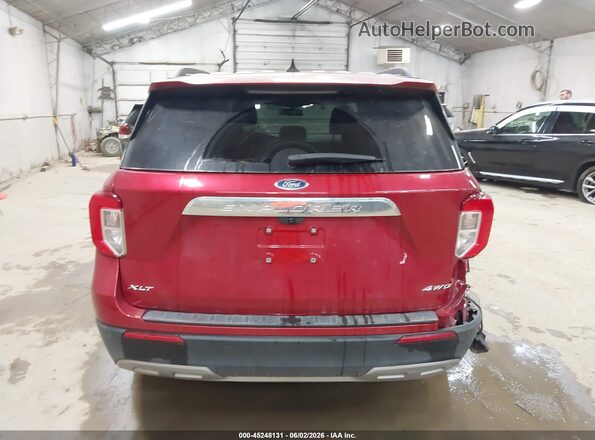 1FMSK8DH8MGA32298 2021 FORD EXPLORER Red 