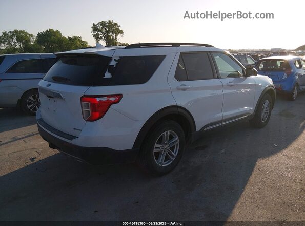 1FMSK8DH8MGB20932 2021 FORD EXPLORER White უკანა მარჯვენა