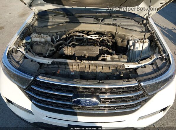 1FMSK8DH8MGB20932 2021 FORD EXPLORER White უკანა ხედი