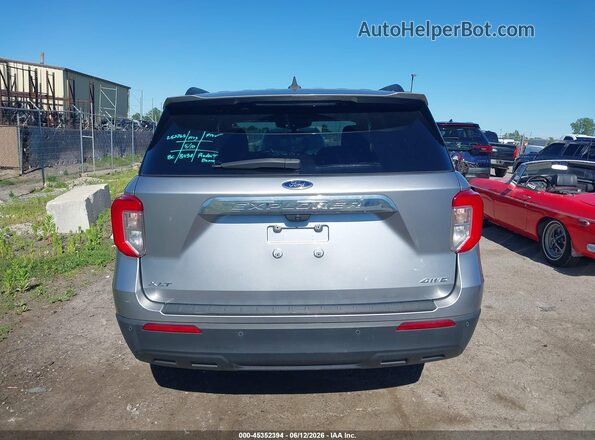 1FMSK8DH8MGB69337 2021 FORD EXPLORER Silver 
