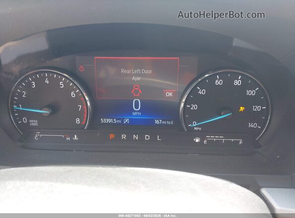 1FMSK8DH8MGC26717 2021 FORD EXPLORER Красный Вид задних сидений
