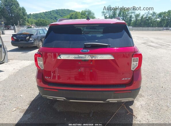 1FMSK8DH8MGC26717 2021 FORD EXPLORER Красный 