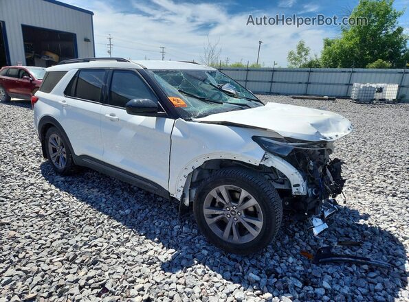1FMSK8DH8NGA22629 2022 FORD EXPLORER White წინა მარჯვენა