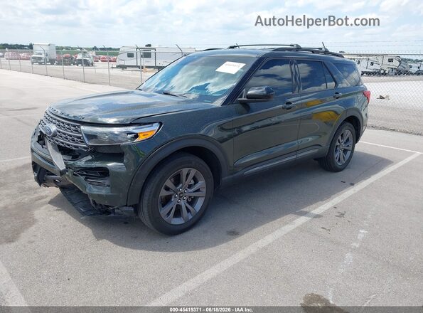 1FMSK8DH8NGA62984 2022 FORD EXPLORER Black Առջևի ձախ երեք քառորդ տեսարան