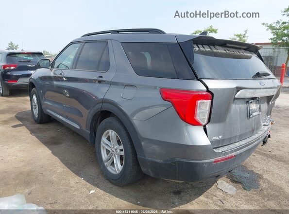 1FMSK8DH8RGA74946 2024 FORD EXPLORER Gray Задня ліва чверть