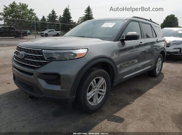 1FMSK8DH8RGA74946 2024 FORD EXPLORER Gray Передня ліва чверть