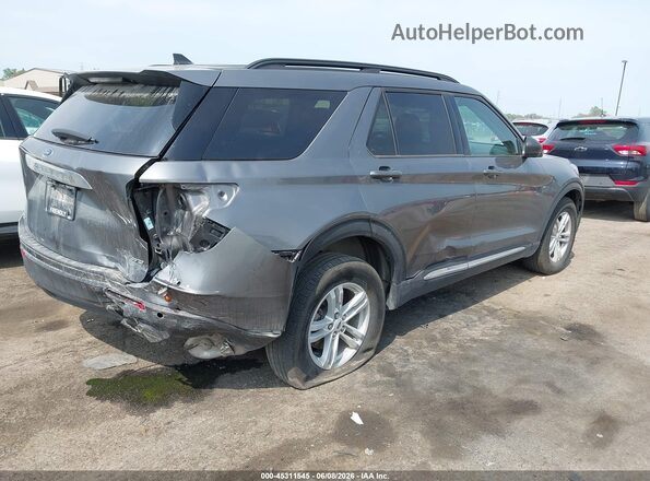 1FMSK8DH8RGA74946 2024 FORD EXPLORER Gray Задня права чверть