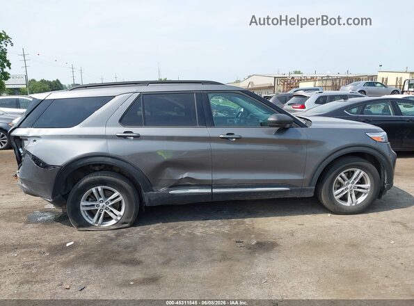 1FMSK8DH8RGA74946 2024 FORD EXPLORER Gray Панорамний вид салону 360°