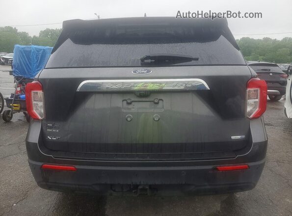 1FMSK8DH9LGA68807 2020 FORD EXPLORER Gray უკანა ხედი