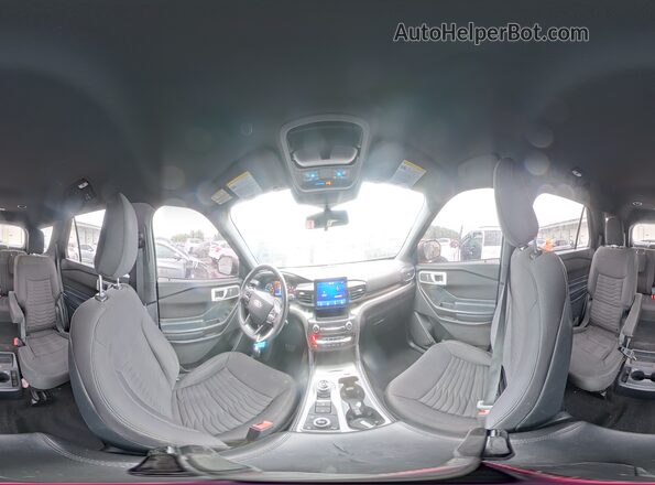 1FMSK8DH9LGA68807 2020 FORD EXPLORER Gray სალონის 360-გრადუსიანი ხედი