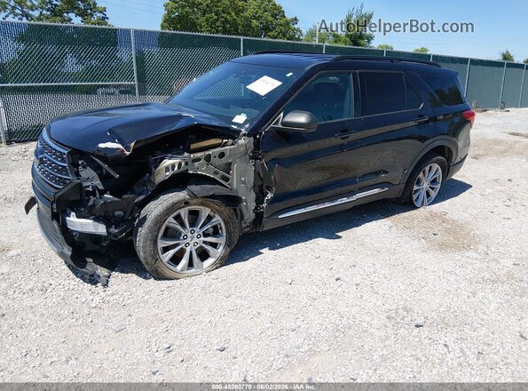 1FMSK8DH9LGB91748 2020 FORD EXPLORER Black Front left