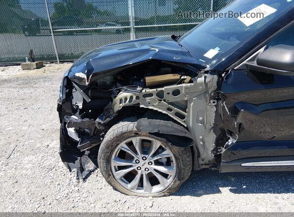 1FMSK8DH9LGB91748 2020 FORD EXPLORER Black Front view