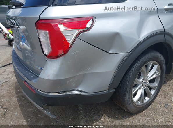 1FMSK8DH9LGC19760 2020 FORD EXPLORER Silver Widok z przodu