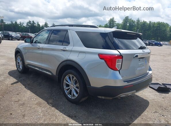 1FMSK8DH9LGC19760 2020 FORD EXPLORER Silver Tył lewy