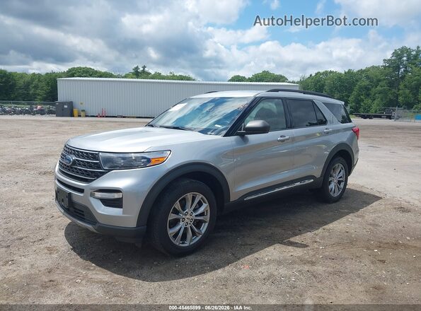 1FMSK8DH9LGC19760 2020 FORD EXPLORER Silver Przód lewy