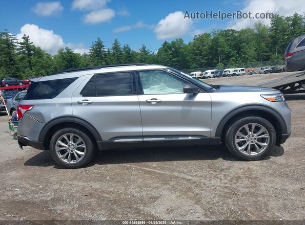 1FMSK8DH9LGC19760 2020 FORD EXPLORER Silver Widok wnętrza z tyłu
