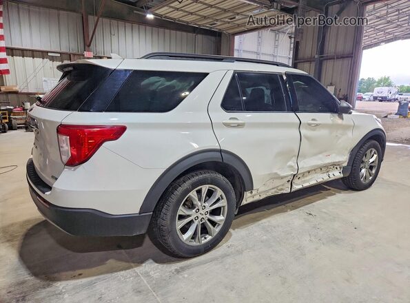 1FMSK8DH9LGC26613 2020 FORD EXPLORER White Rear right