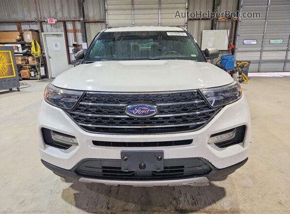 1FMSK8DH9LGC26613 2020 FORD EXPLORER White Front view