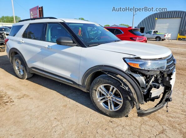 1FMSK8DH9LGC44593 2020 FORD EXPLORER White Przód prawy