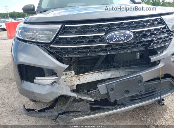 1FMSK8DH9MGA13033 2021 FORD EXPLORER Gray Widok z przodu